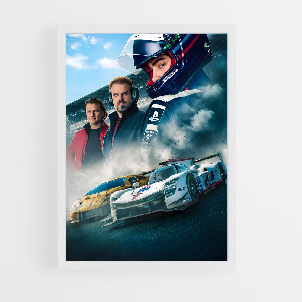 Poster Gran Turismo Legends – affiche Maserati (vue 3)